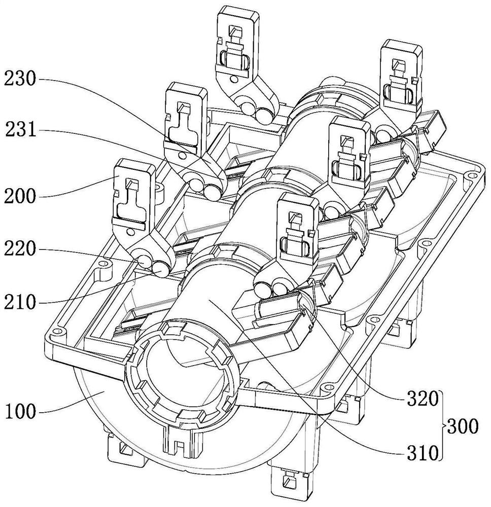 Double-contact type load switch