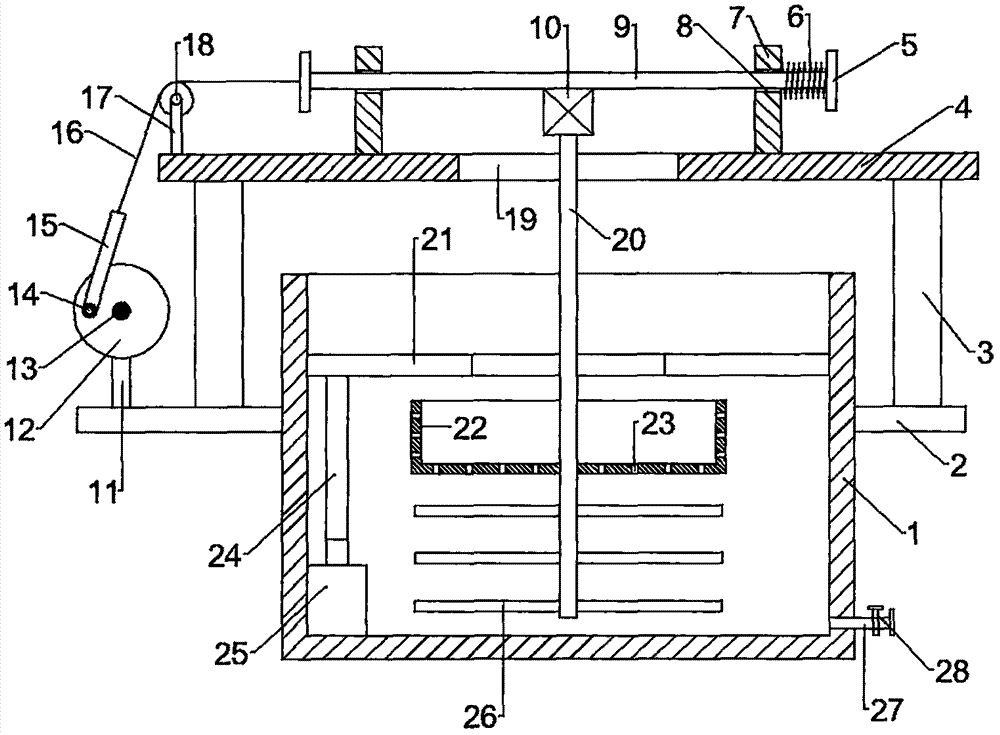 Flocculation equipment for sewage treatment plant