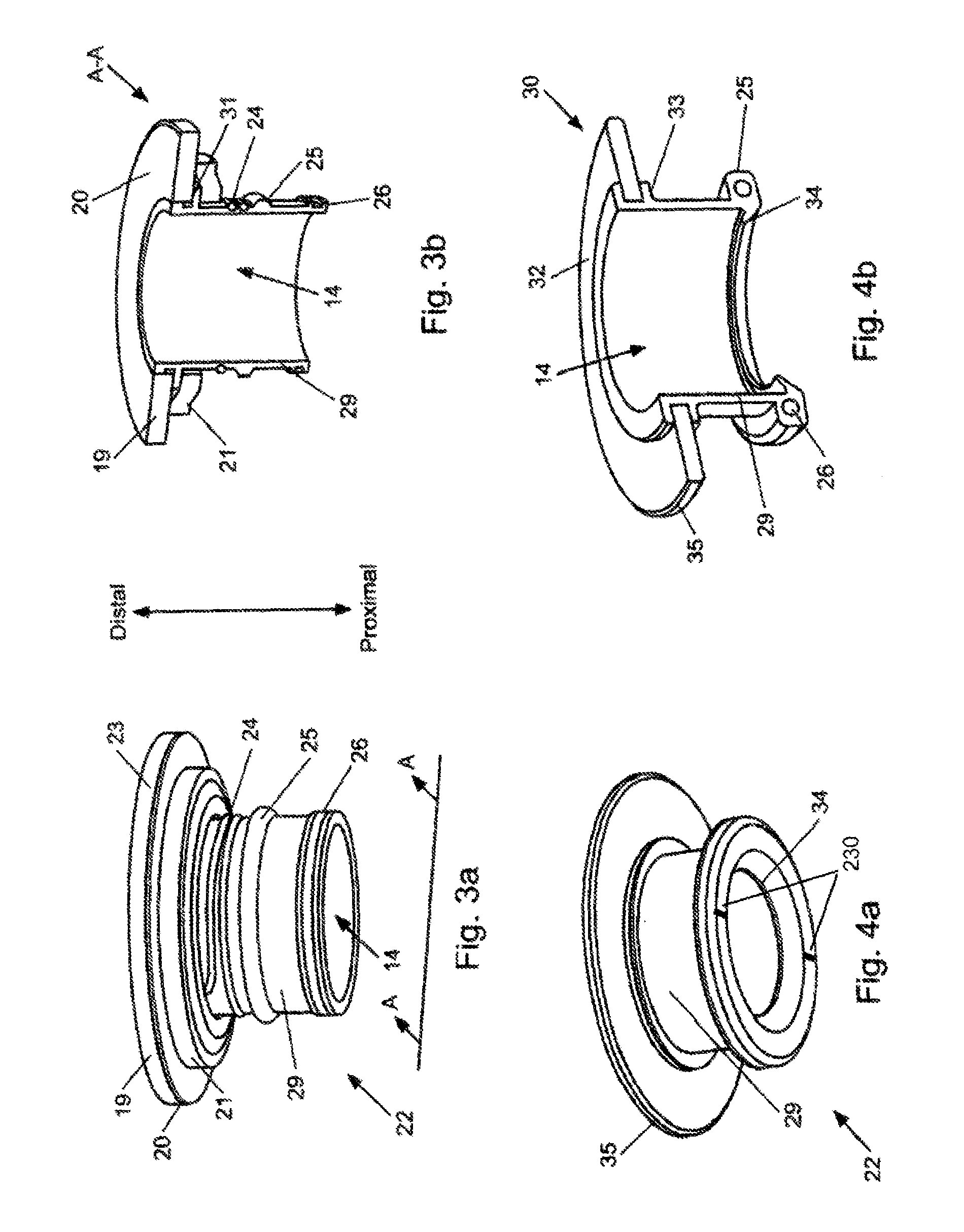 Assembly and method of implanting a heart assist system