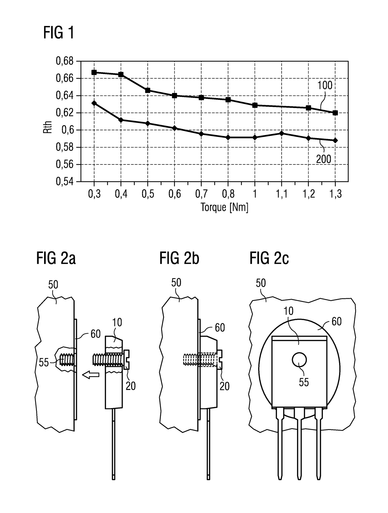 Semiconductor housing with rear-side structuring