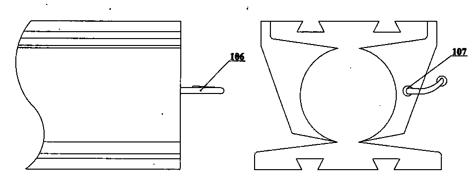 I-beam type vehicle dynamic weighing sensor