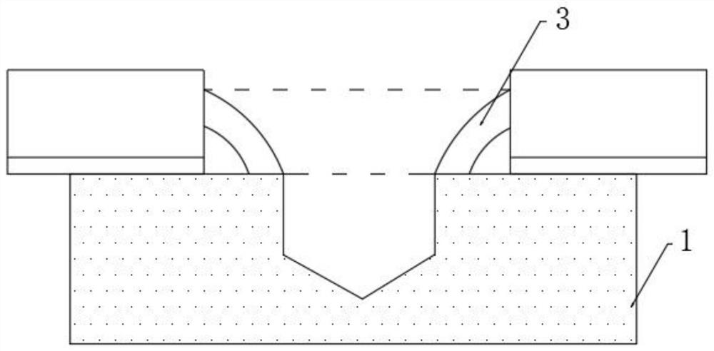 Insertion type copper block heat conduction technology