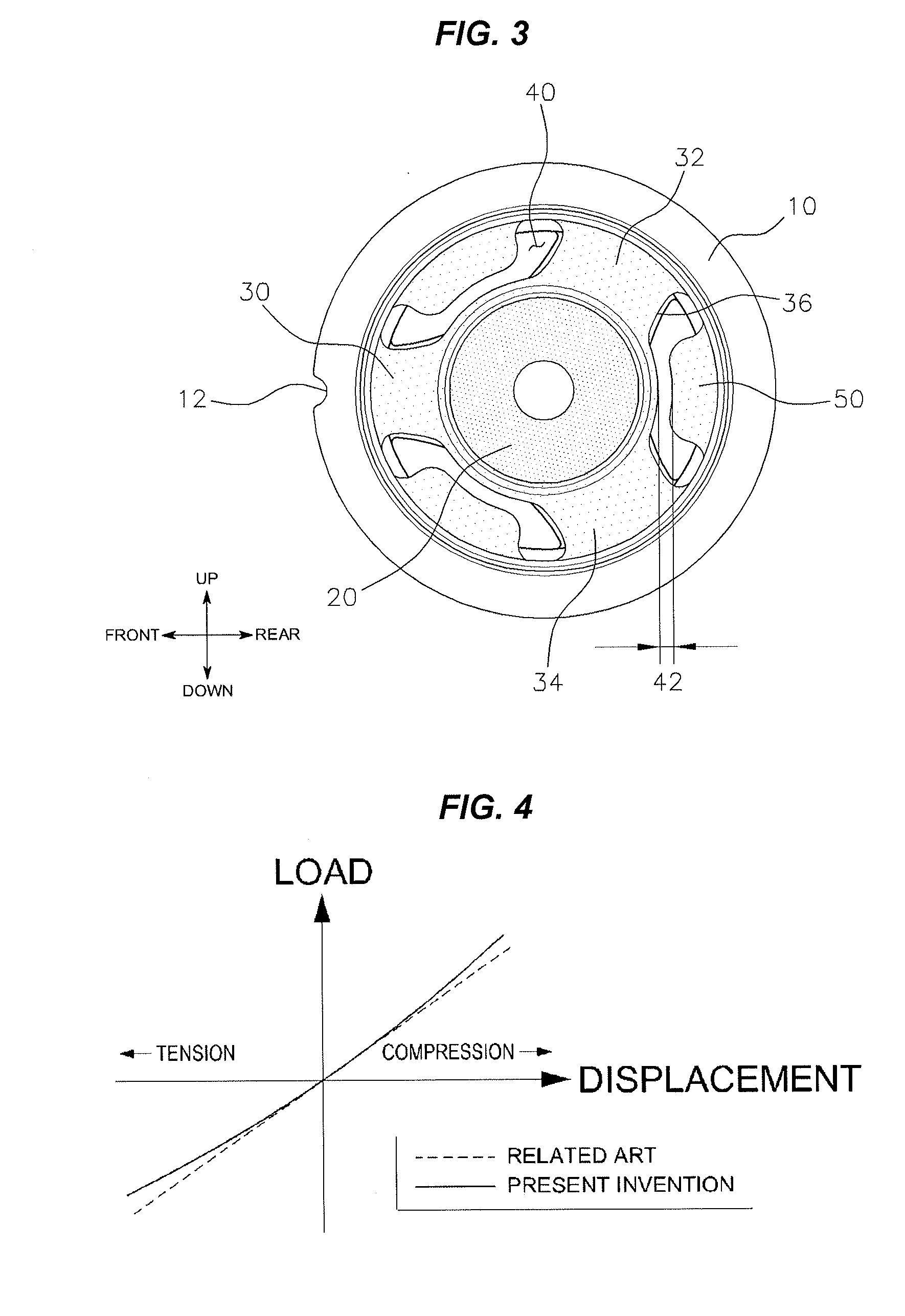 Trailing arm bush for coupled torsion beam axle