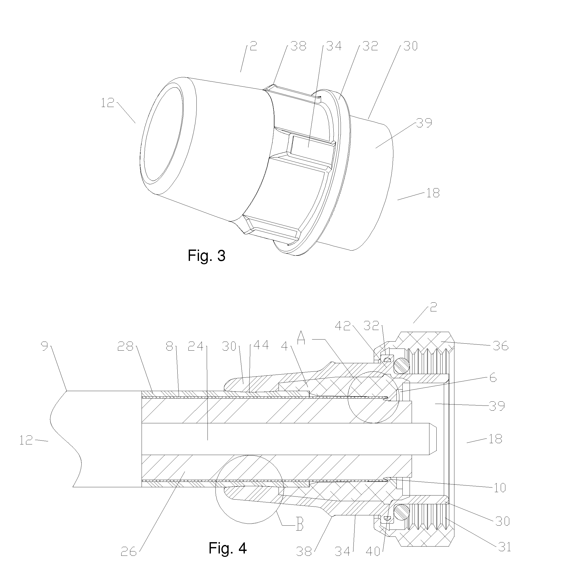 Friction weld coaxial connector and interconnection method