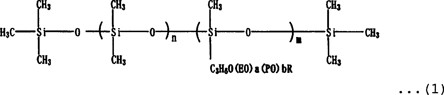 Composition for flame-retardant flexible polyurethane foam