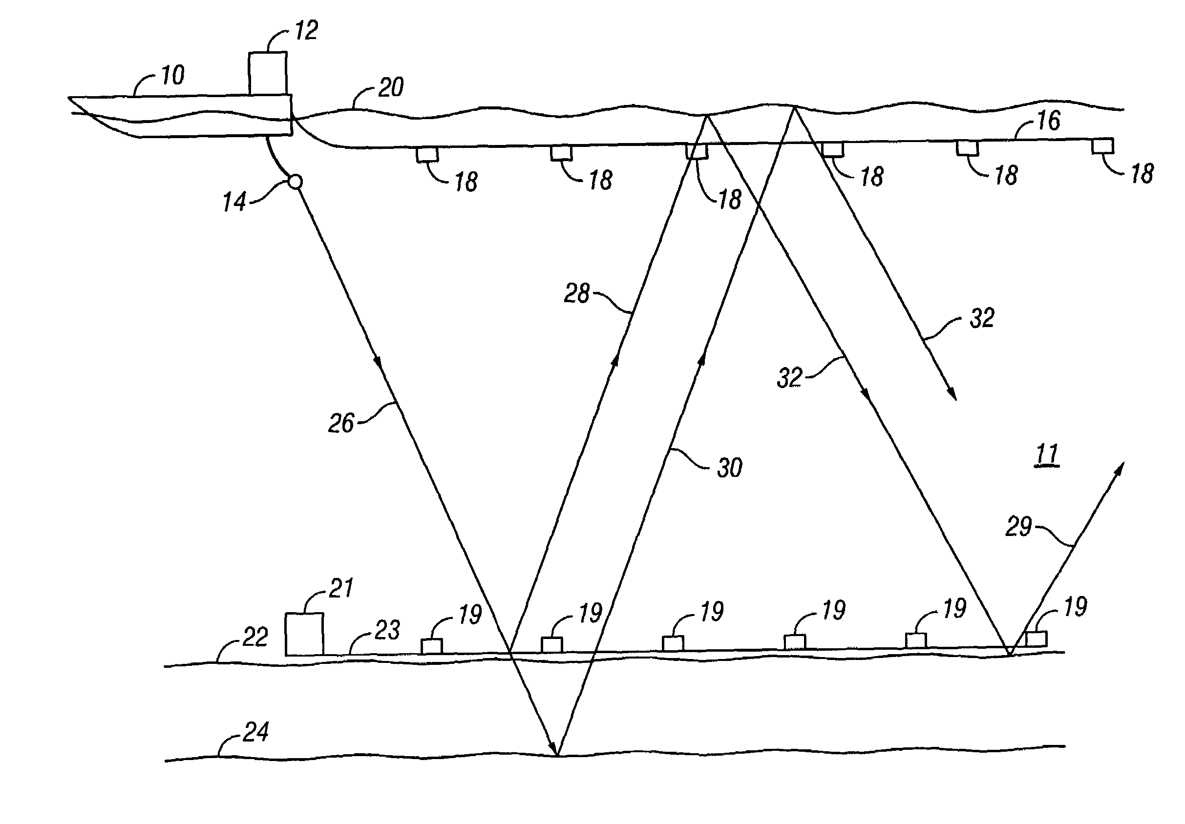 Method for seismic exploration utilizing motion sensor and pressure sensor data