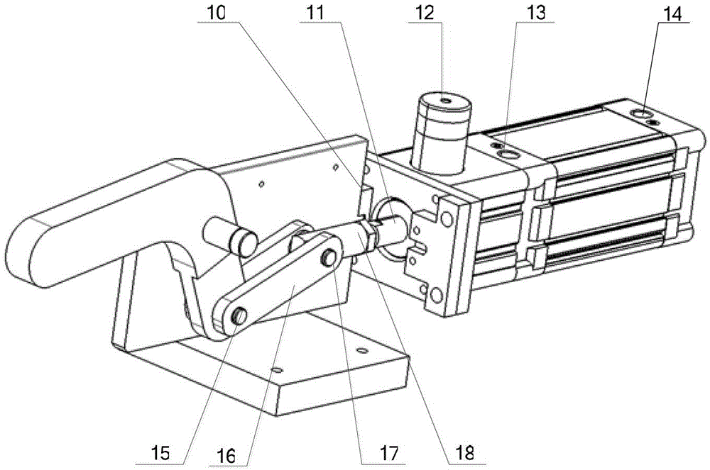 Clamp holder for small enclosure frame in aircraft panel assembly