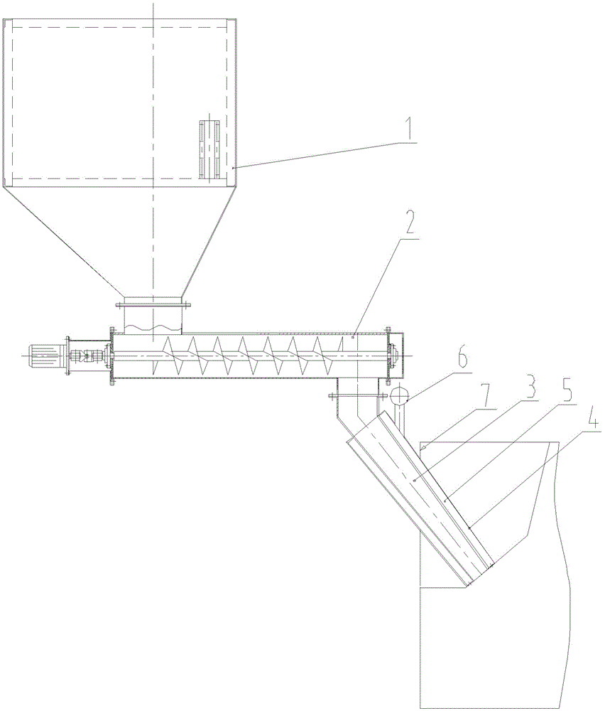 Boiler distributor not prone to burning-out