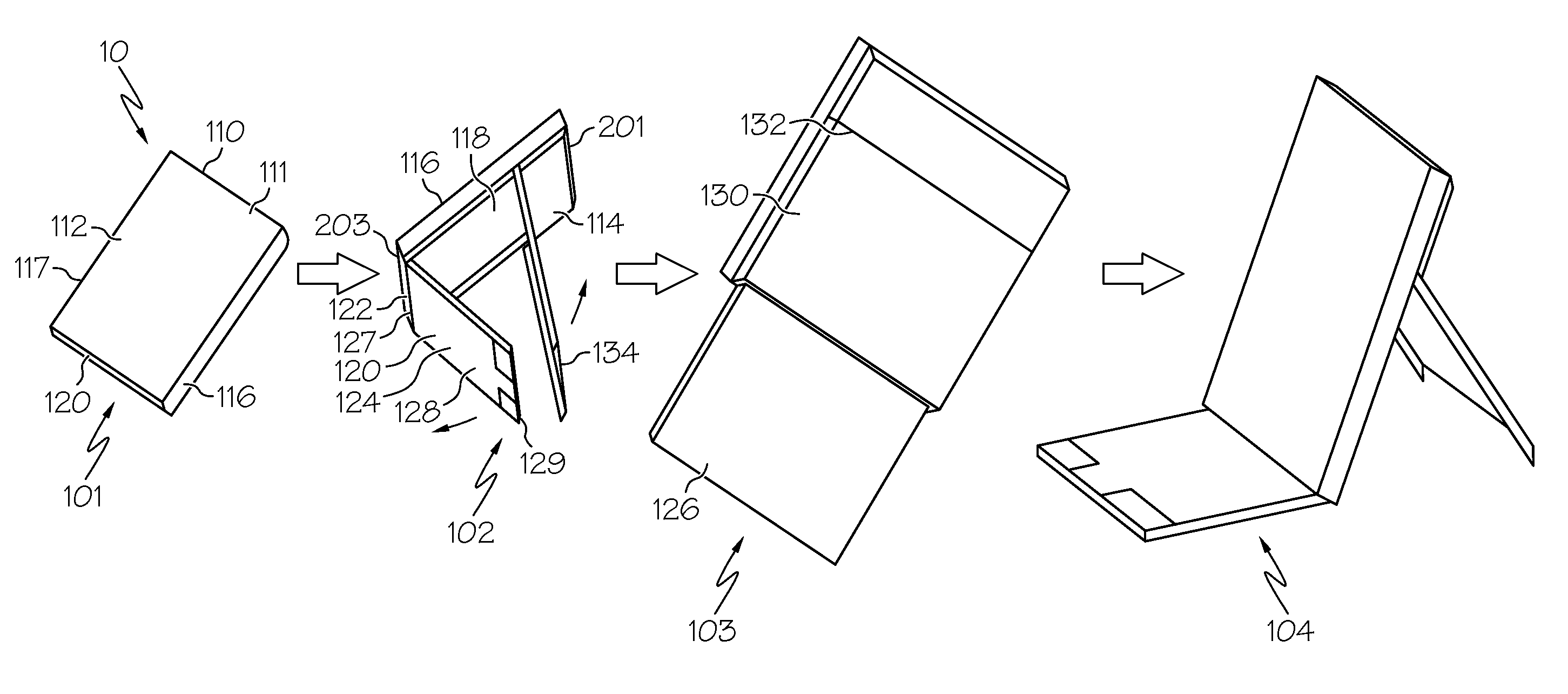 Keyboard for slate personal computers