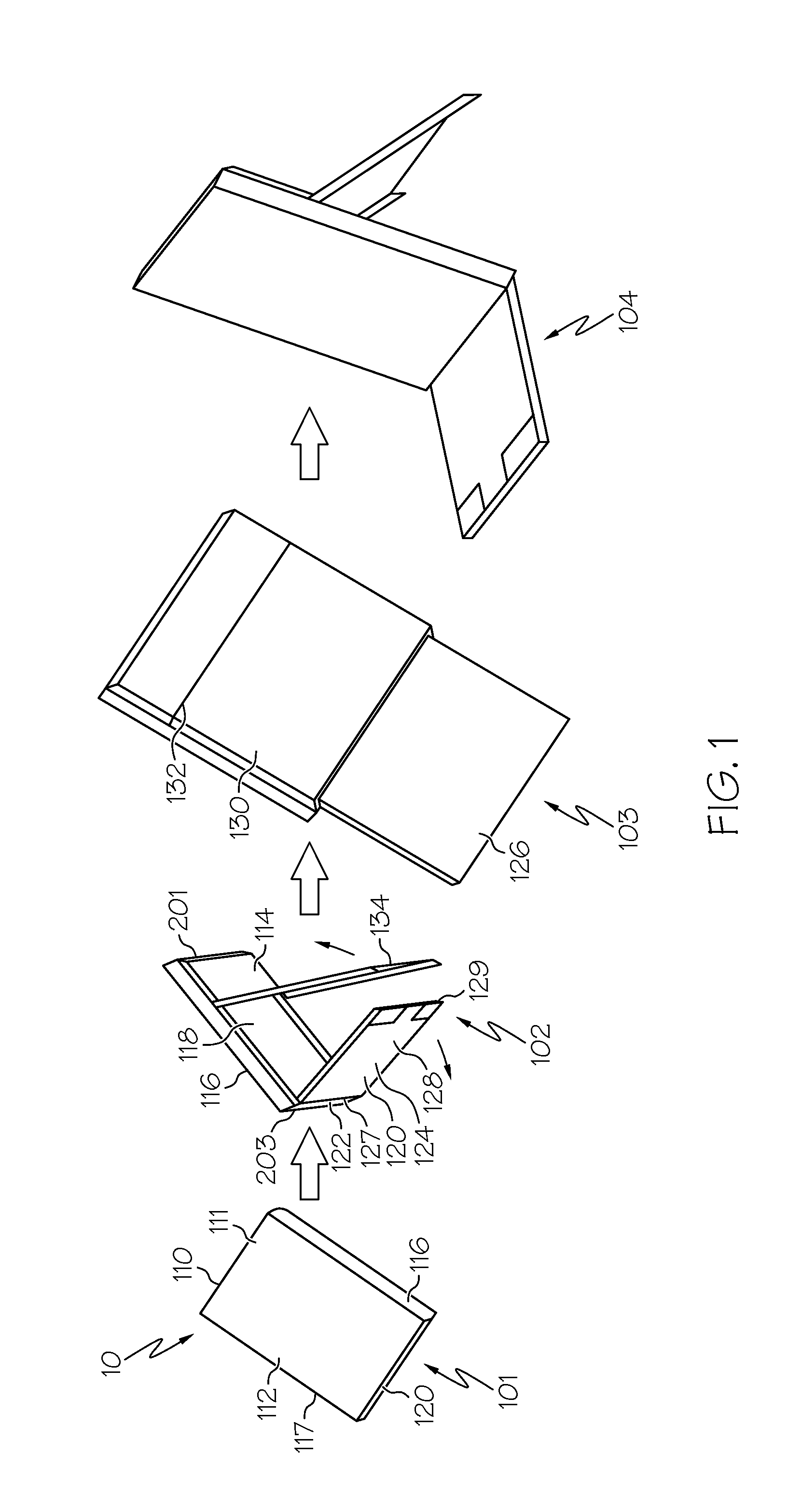 Keyboard for slate personal computers