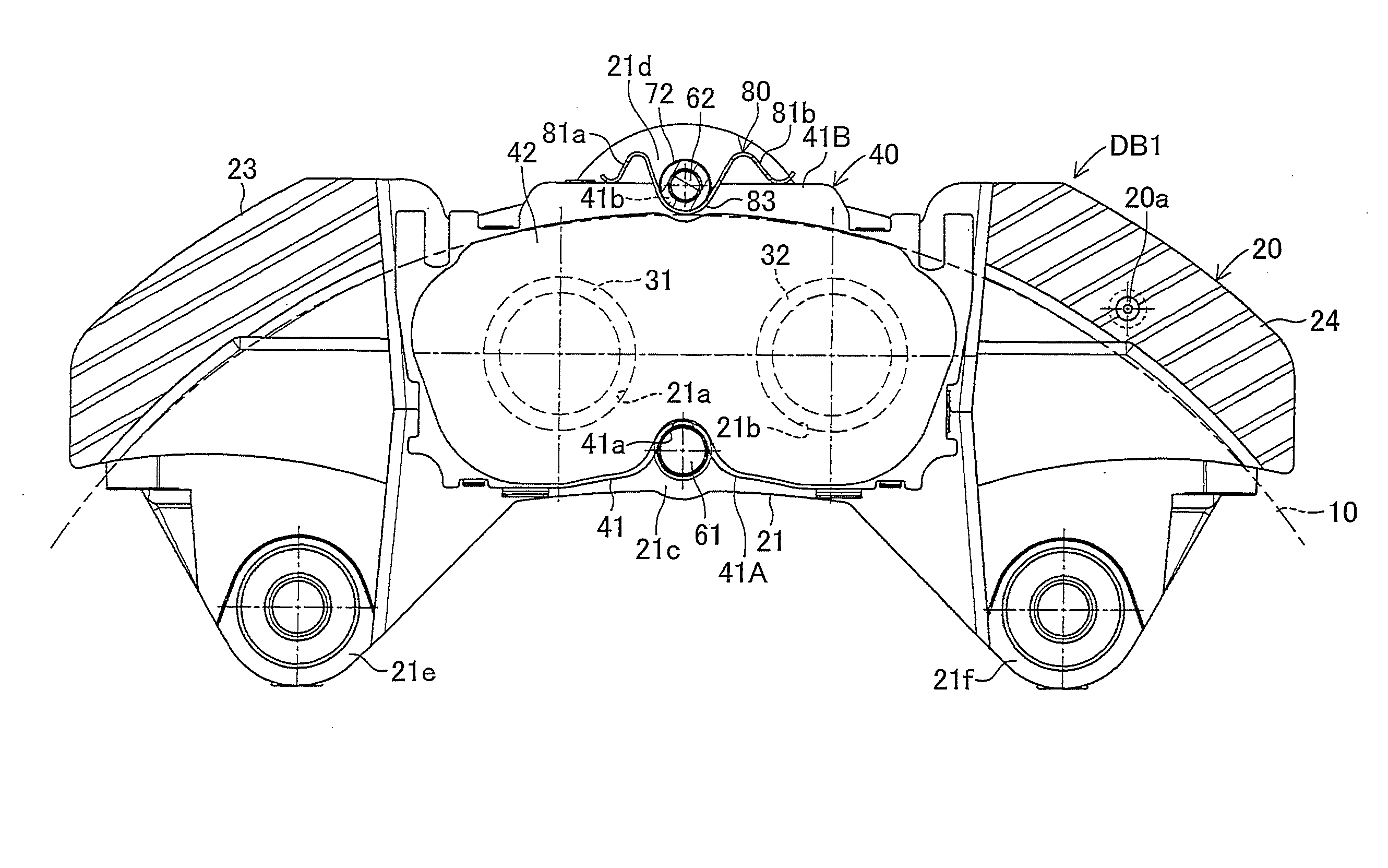 Disc brake apparatus