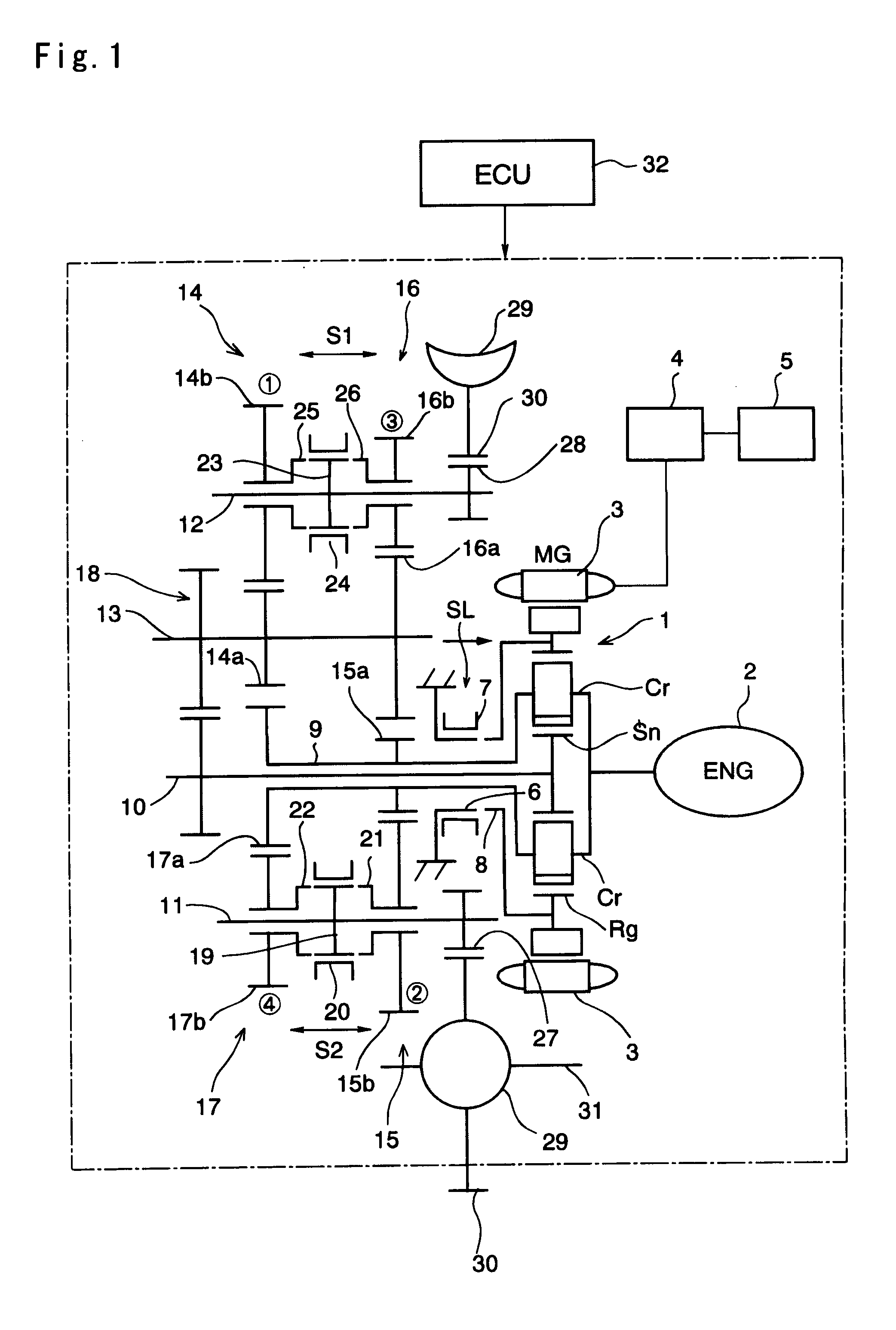 Power transmission unit for vehicle