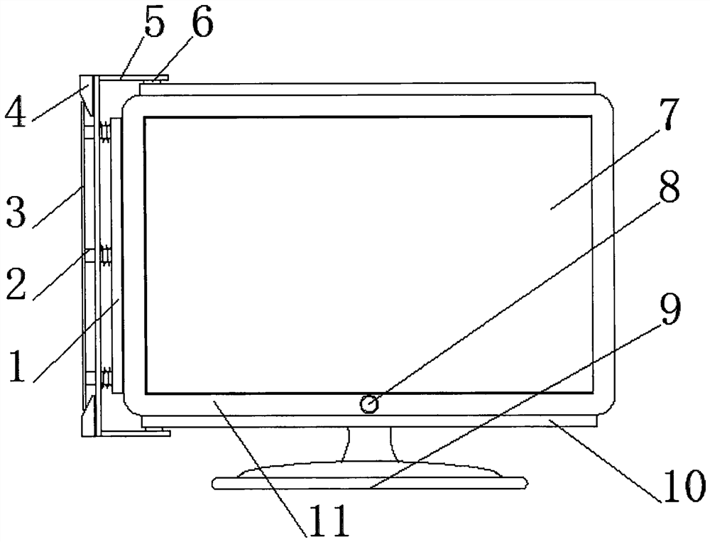 Road parking remote management terminal display device