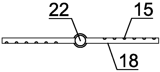 Lindera aggregata turbulence type energy-saving drying device