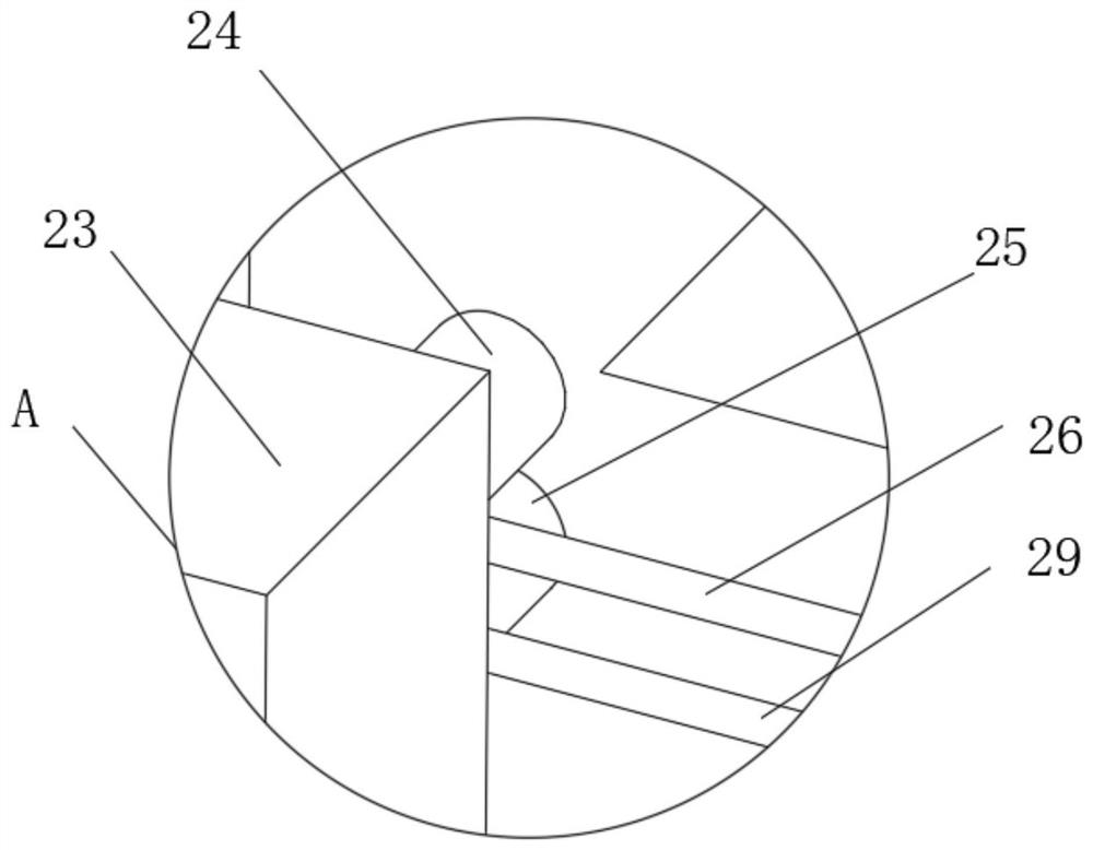 Mobile phone screen glass surface defect detection device