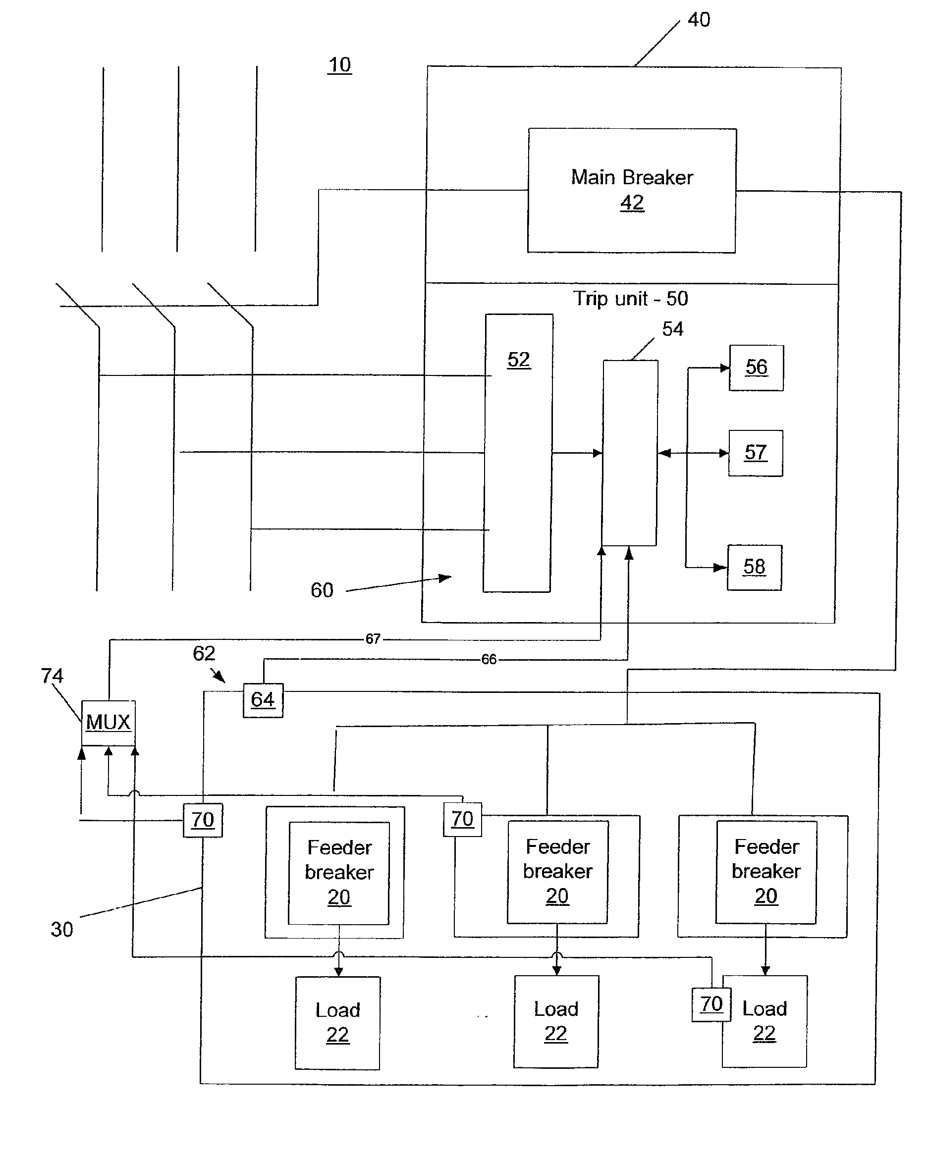 Integrated automatic selection of maintenance mode in electronic tripping systems to minimize arc fault energy