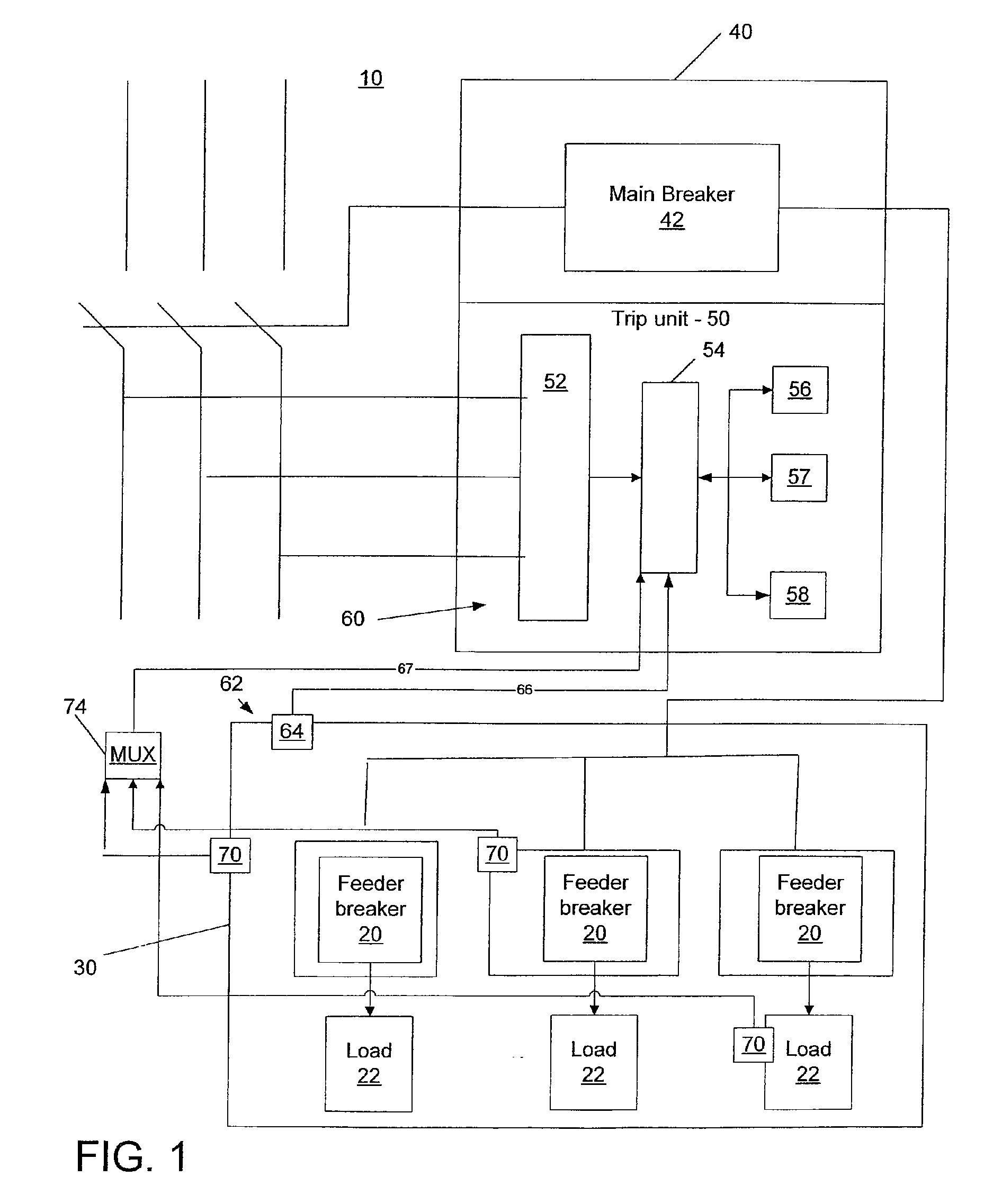 Integrated automatic selection of maintenance mode in electronic tripping systems to minimize arc fault energy