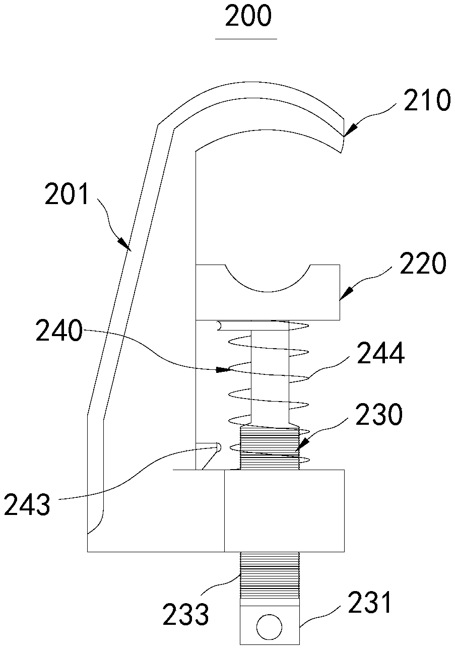 Ground wire clamp