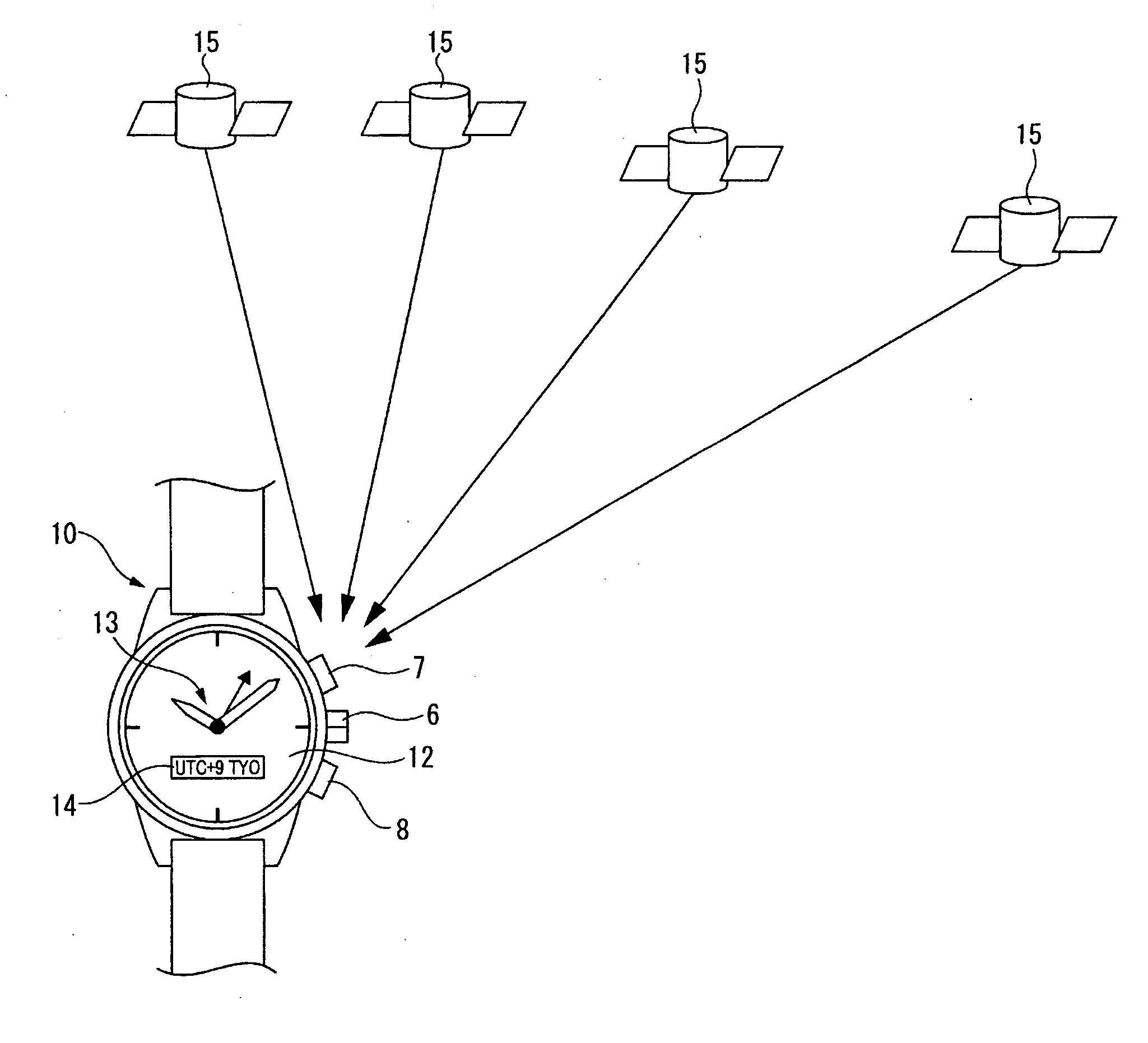 Time Adjustment Device, Timepiece with a Time Adjustment Device, and a Time Adjustment Method