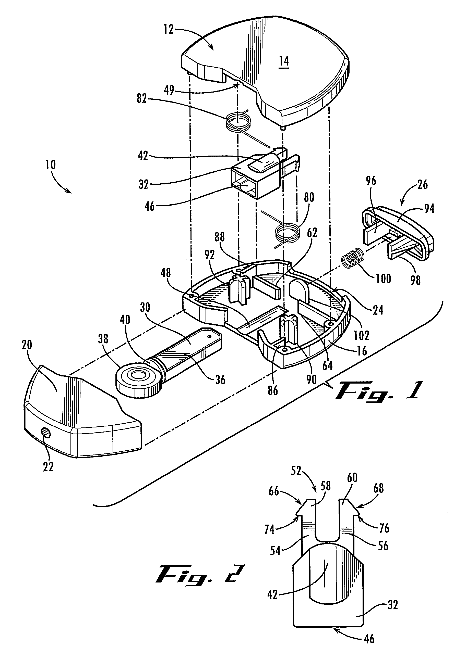 Compact Multi-Use Lancing Device