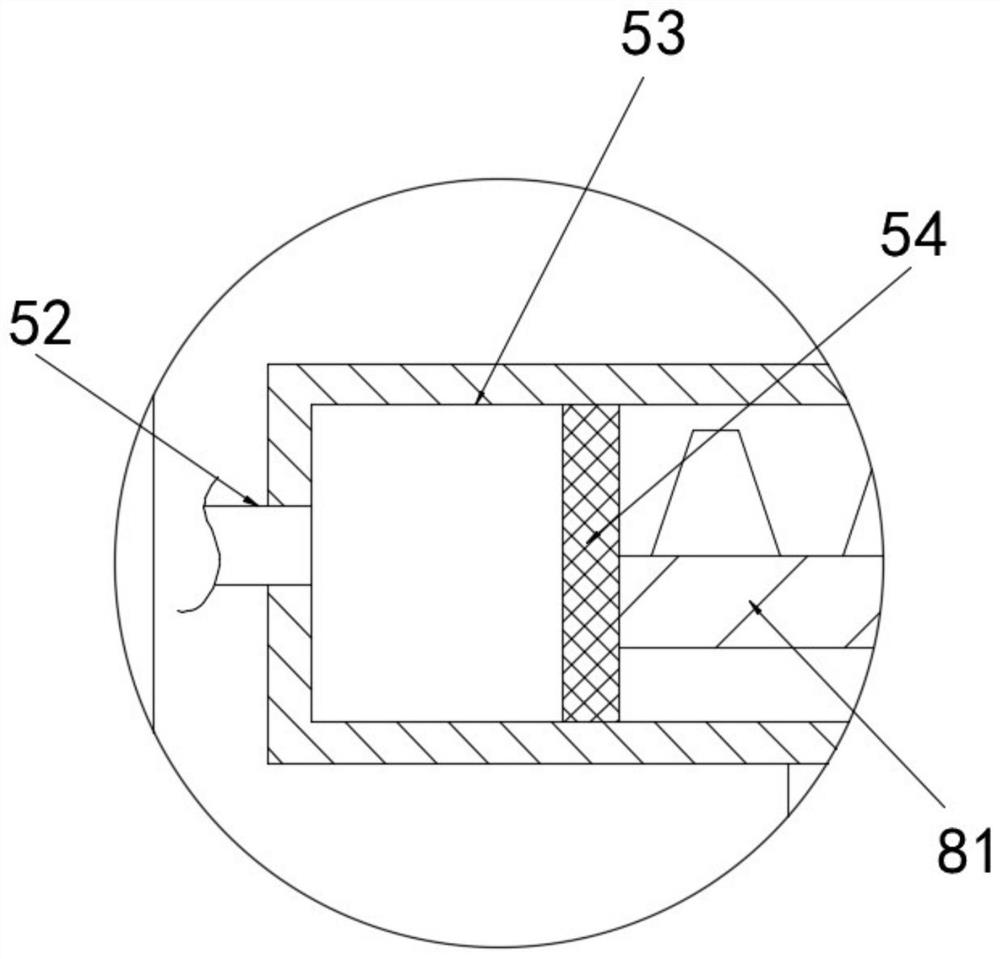 A red brick embossing auxiliary device for construction