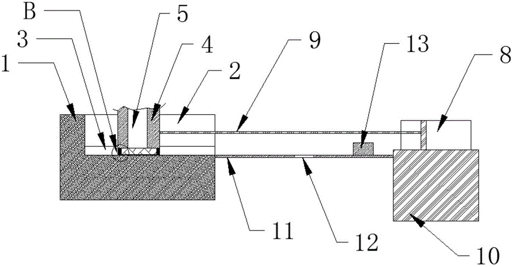 A rough ingot mold push-pull manipulator