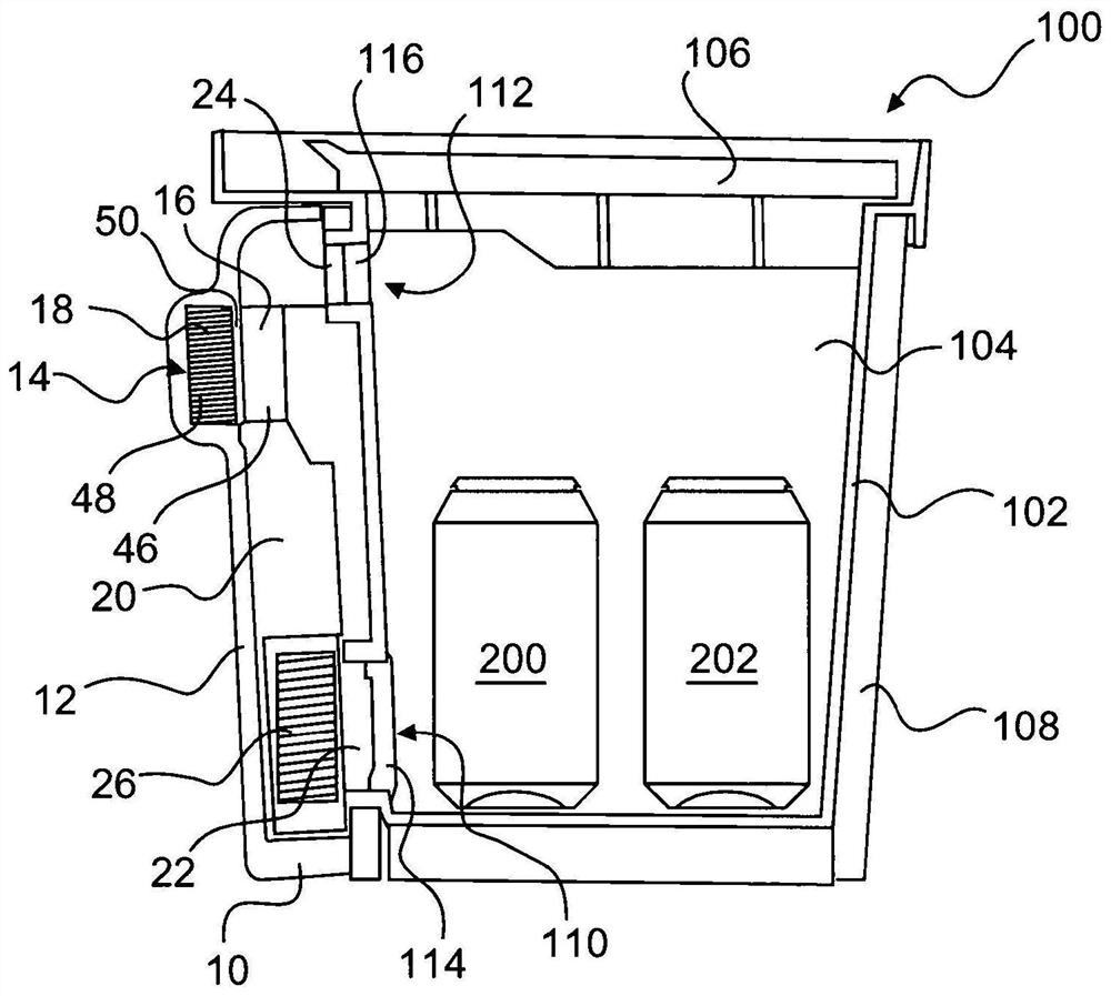 Air temperature-controlllable module