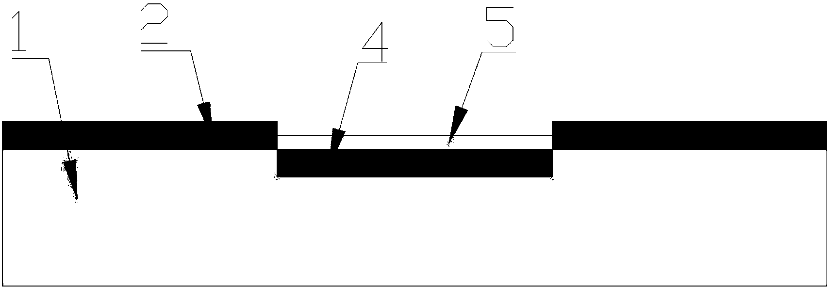 Junction field-effect transistor (JFET) pipe compatible process with double pole and P-ditch aligning automatically