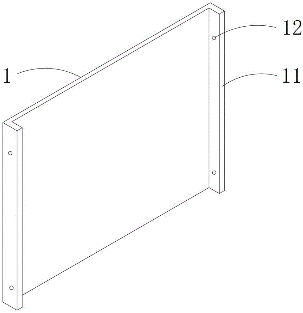 A kind of installation structure of grg veneer