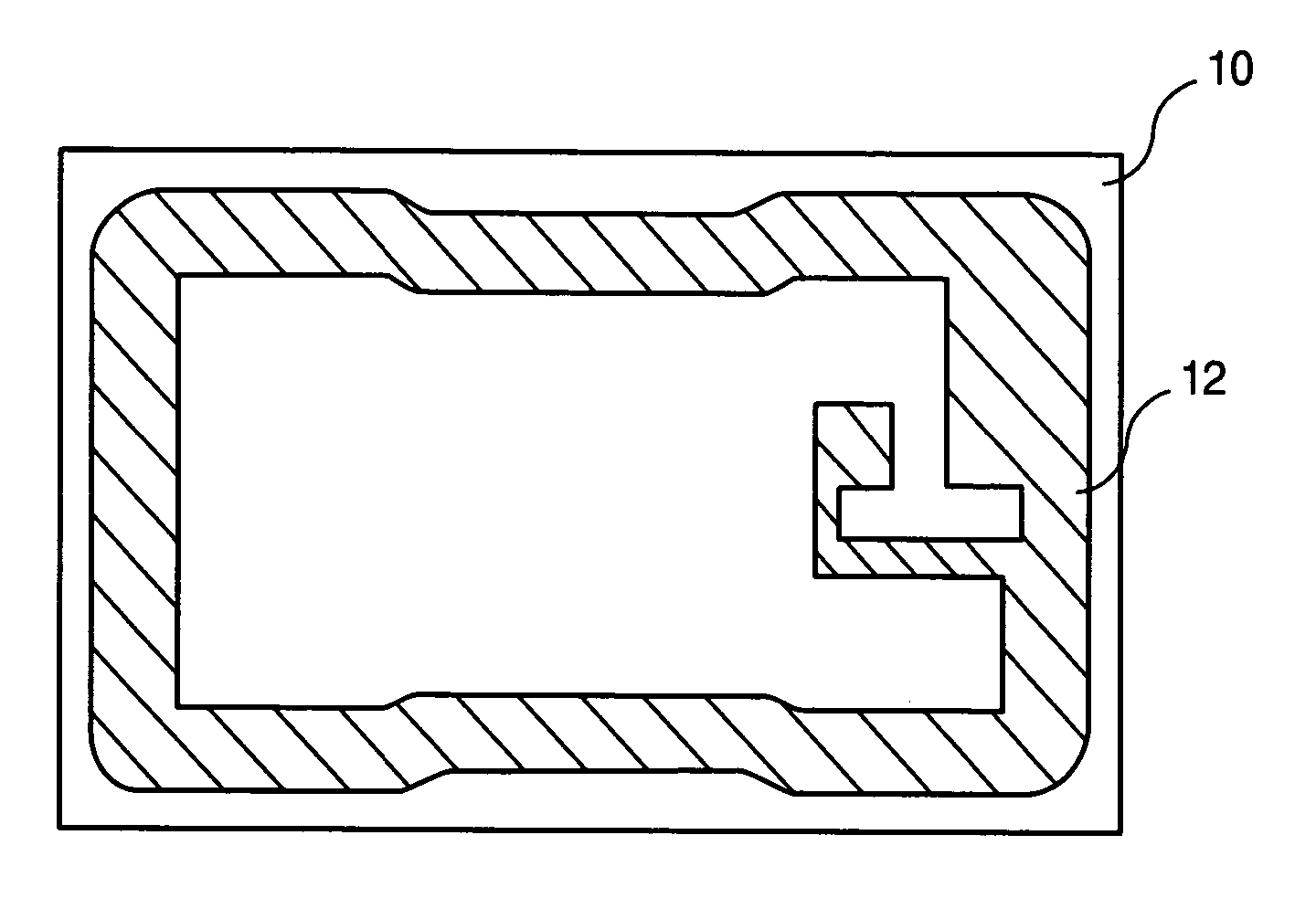 Method for making a smart card antenna on a thermoplastic support and resulting smartcard