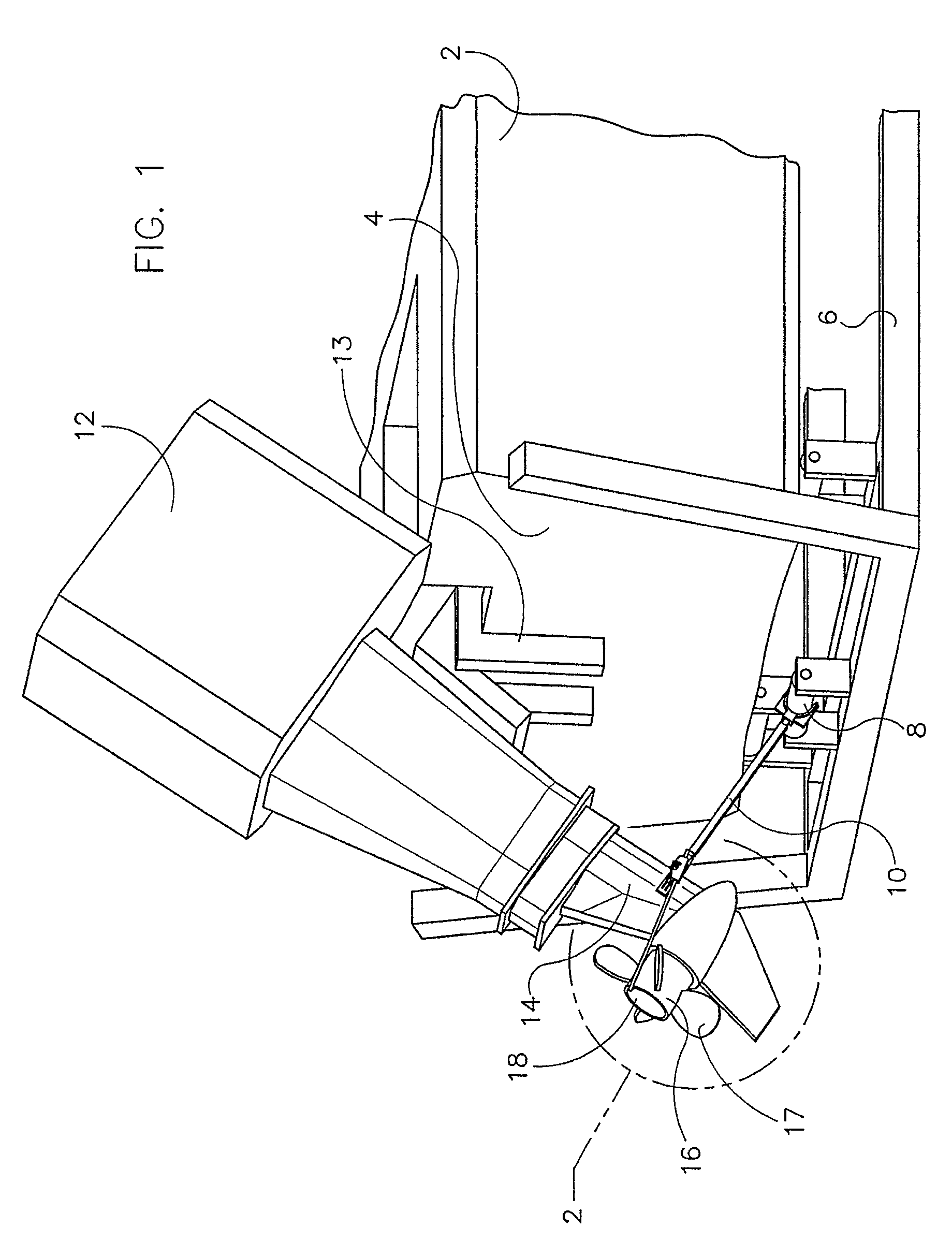 Combined motorboat transom saver and anti-theft propeller lock device