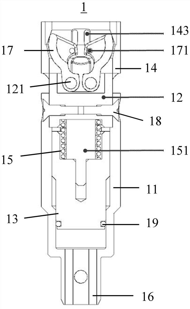 Locking Mechanism for Automobile Wind Tunnel Balance Strut