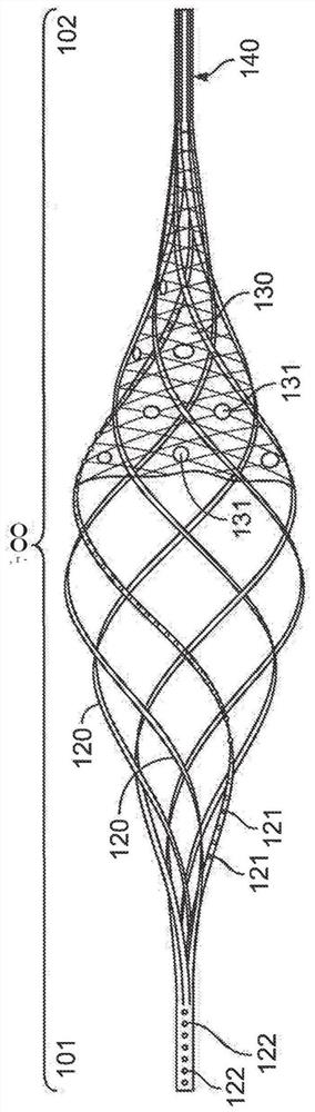 Balloon basket catheter device