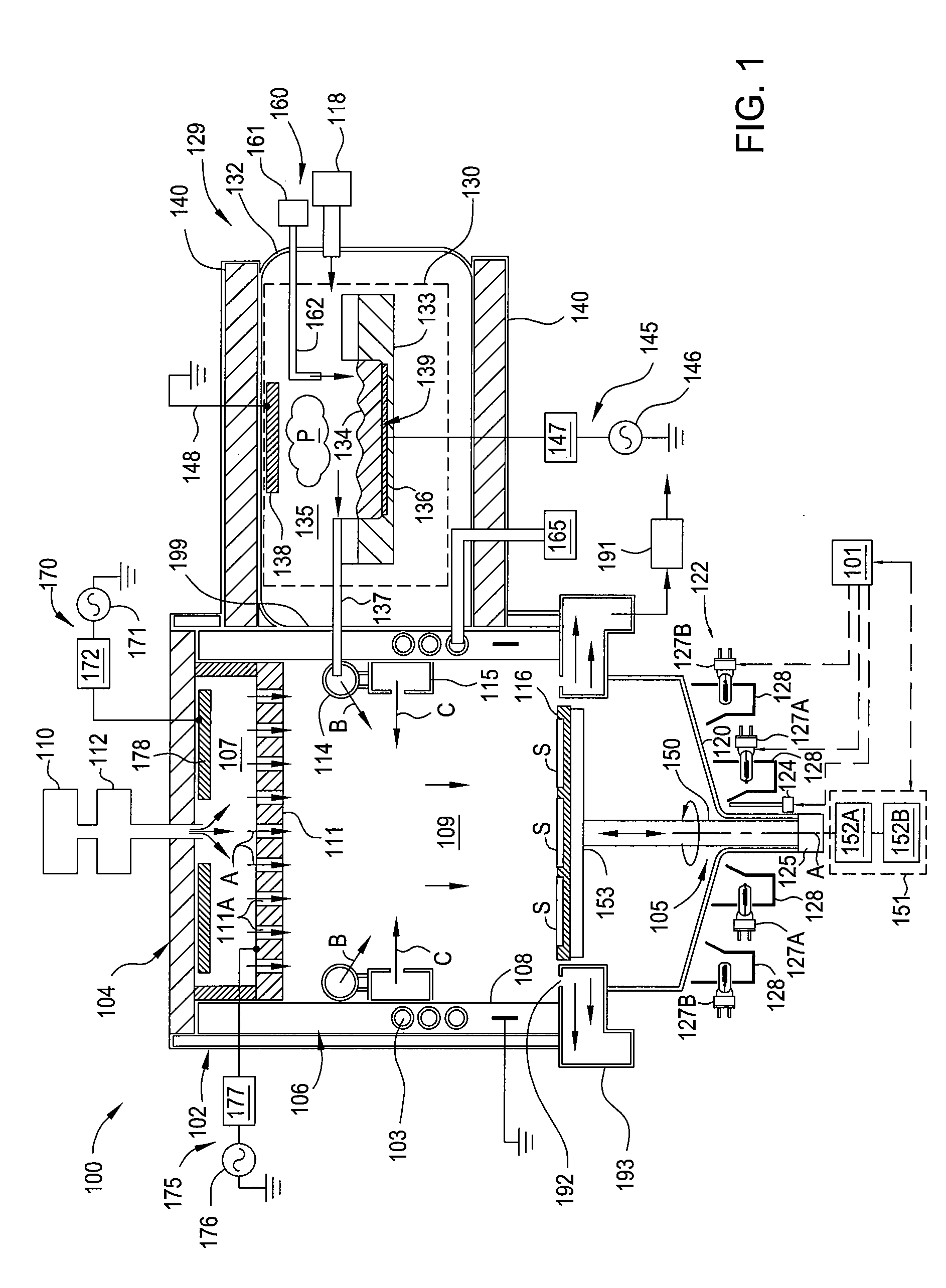 Plasma assisted hvpe chamber design