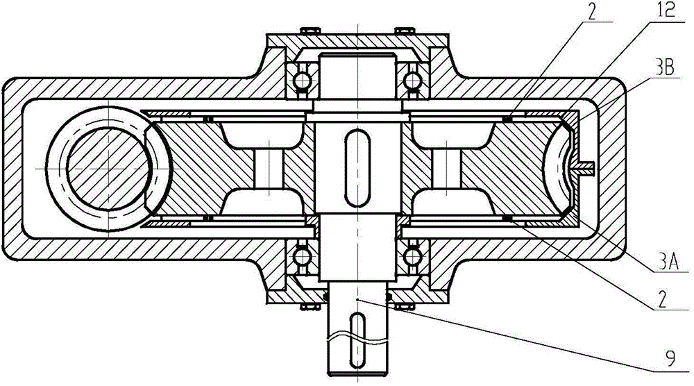 Vertical worm and worm gear mechanism with self-lubricating function