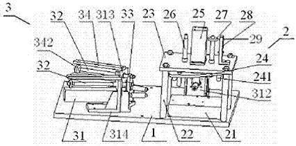 Crankcase plug riveting device