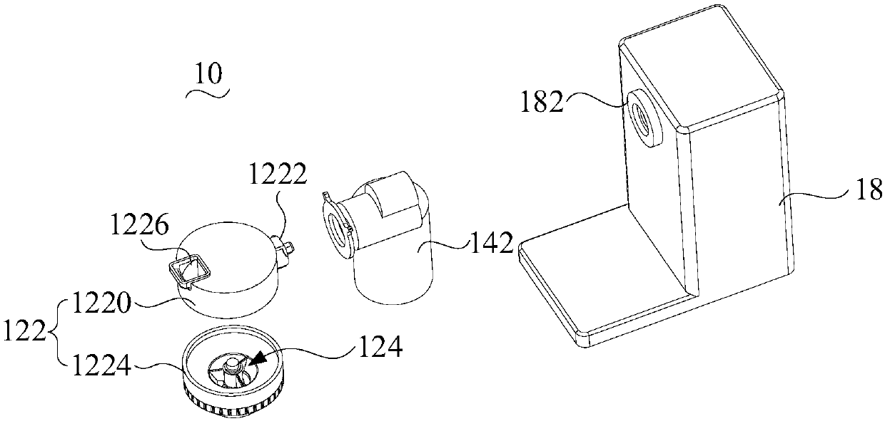 Bean grinding device and coffee maker