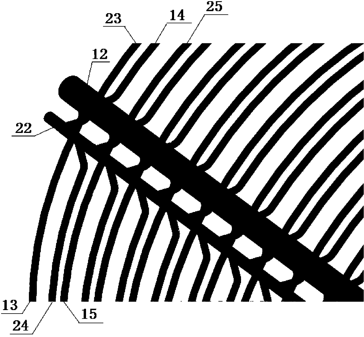 Liquid nitrogen and cold helium double media coupling heat sink for space environment simulation