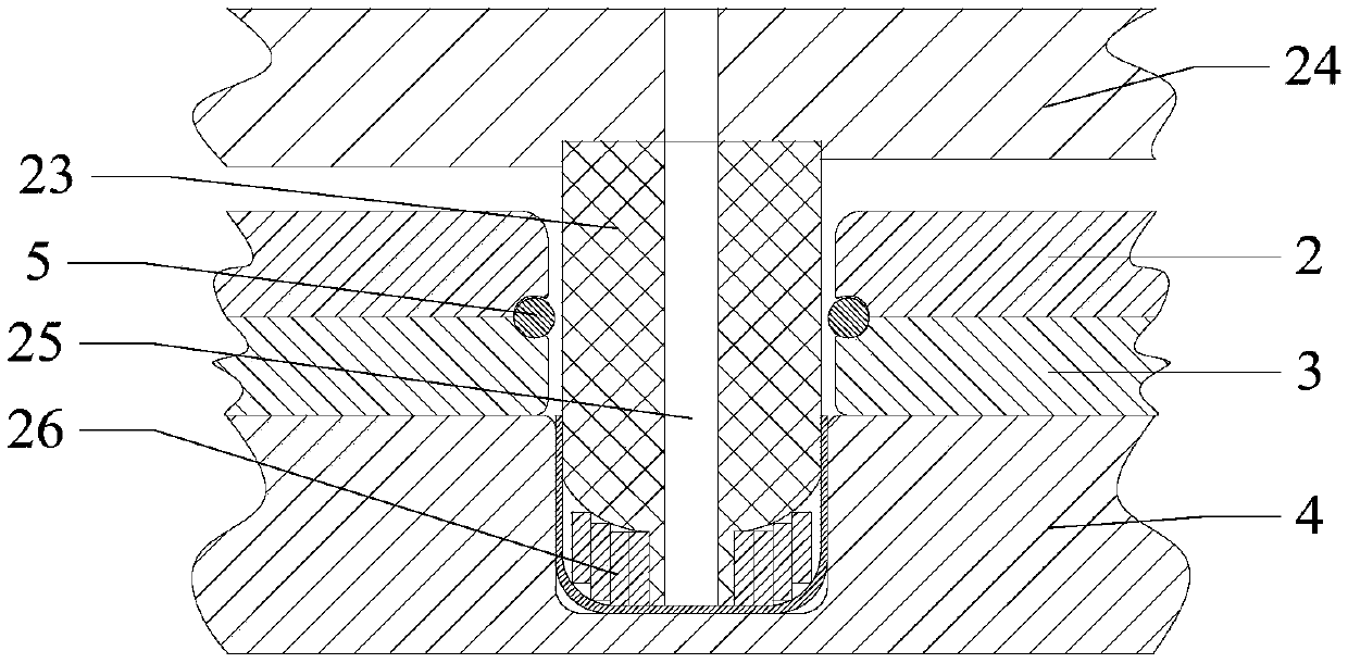 Aluminum alloy battery box composite forming device