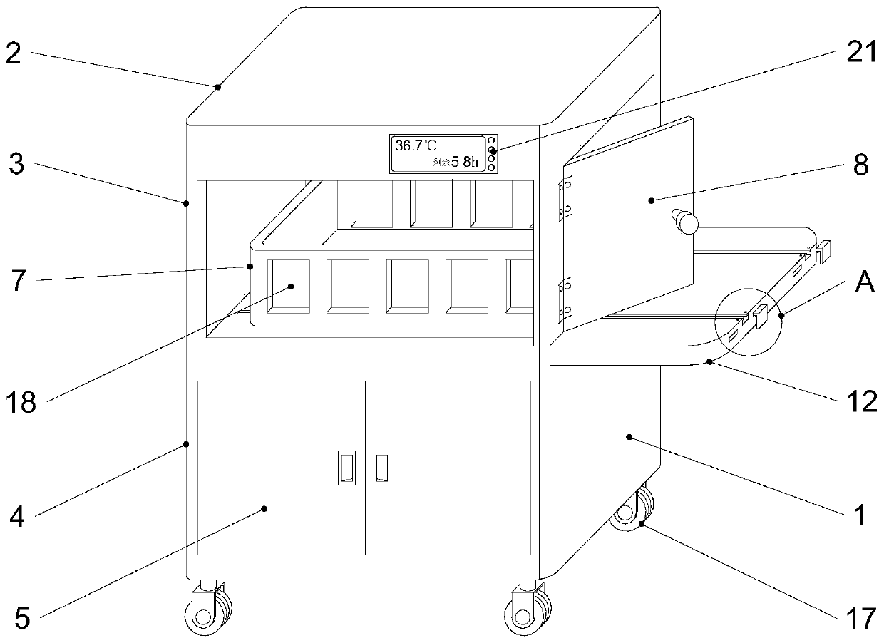 Pediatric jaundice treatment device for pediatric clinician