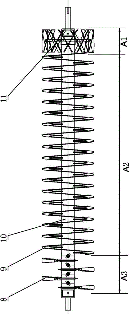 A conditioning and granulating device for shrimp feed