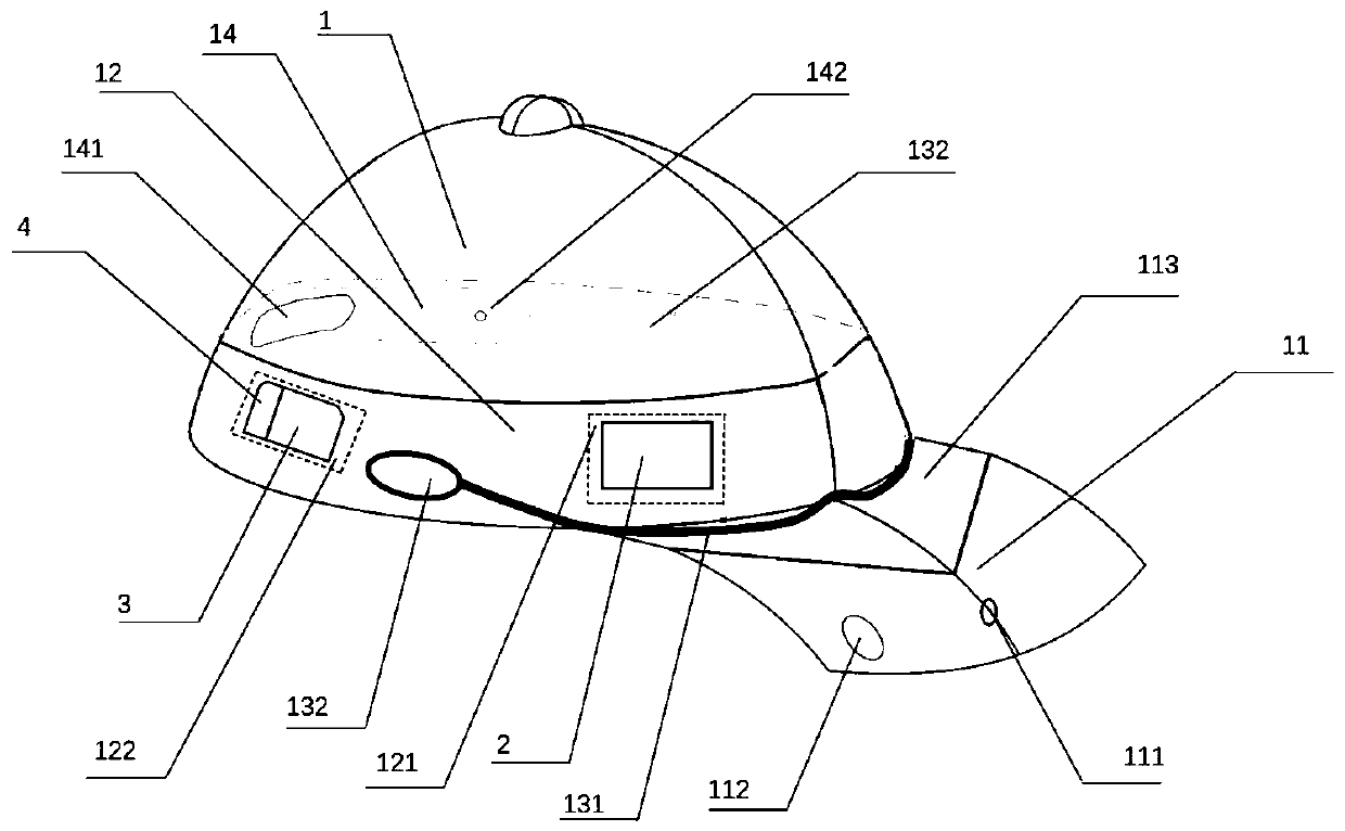 Bluetooth bone conduction peaked cap capable of intelligently adjusting cap circumference