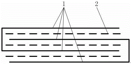 Bellyband type fetal movement monitor