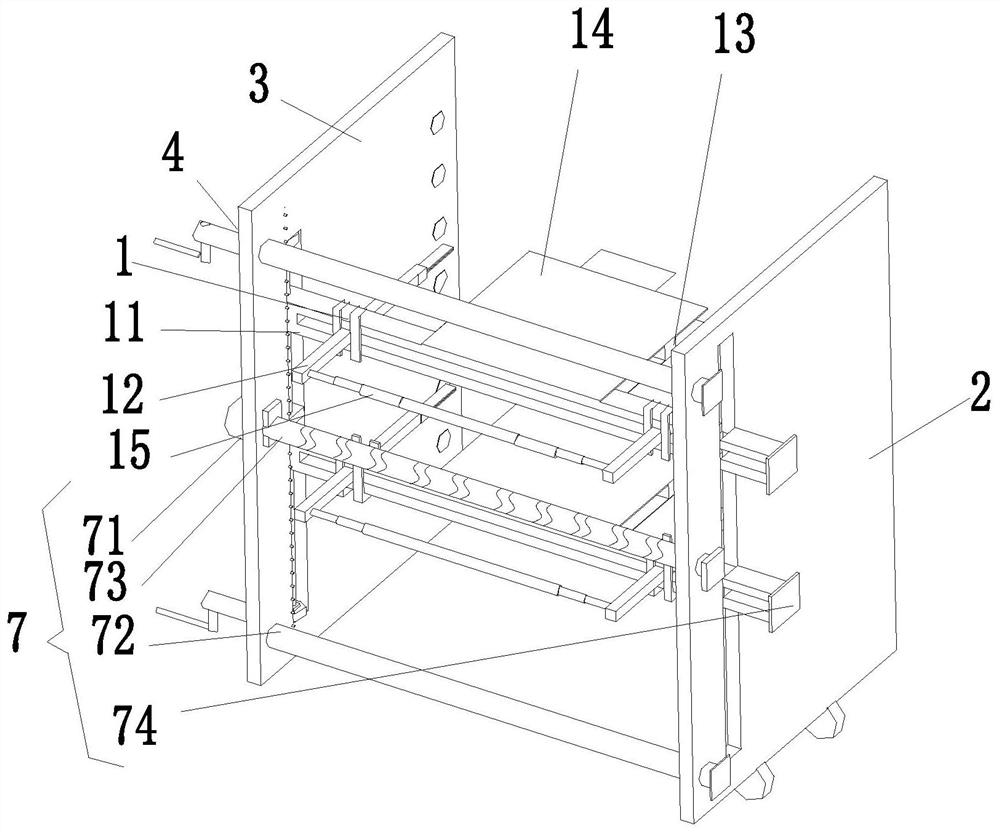 Electrical switch cabinet metal plate welding system