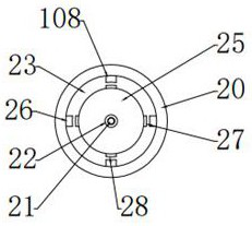 Dynamic clamping and drilling equipment for pump body and end cover of magnetic cooling type vibration-free water pump