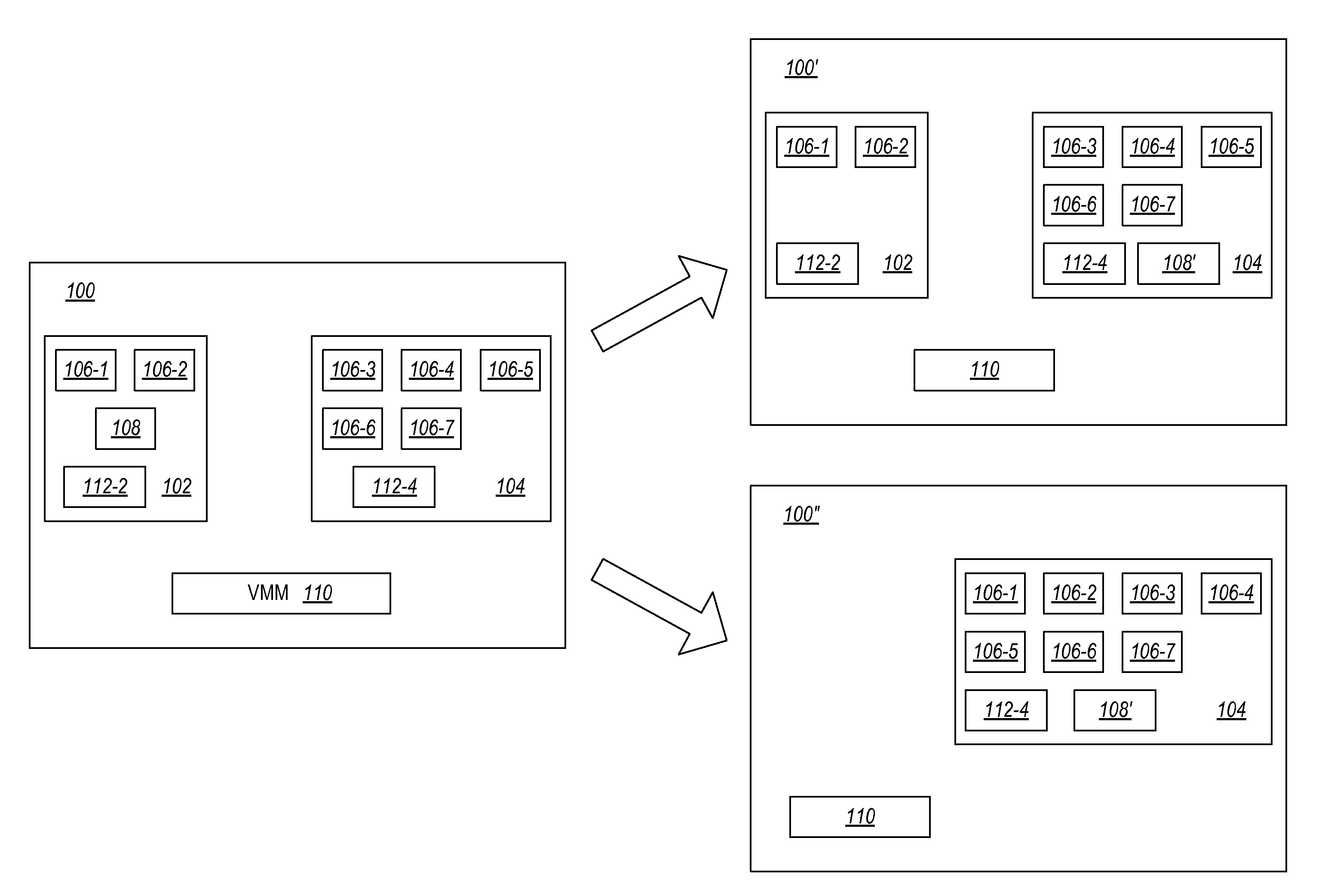 Dynamically migrating virtual machines and gateways