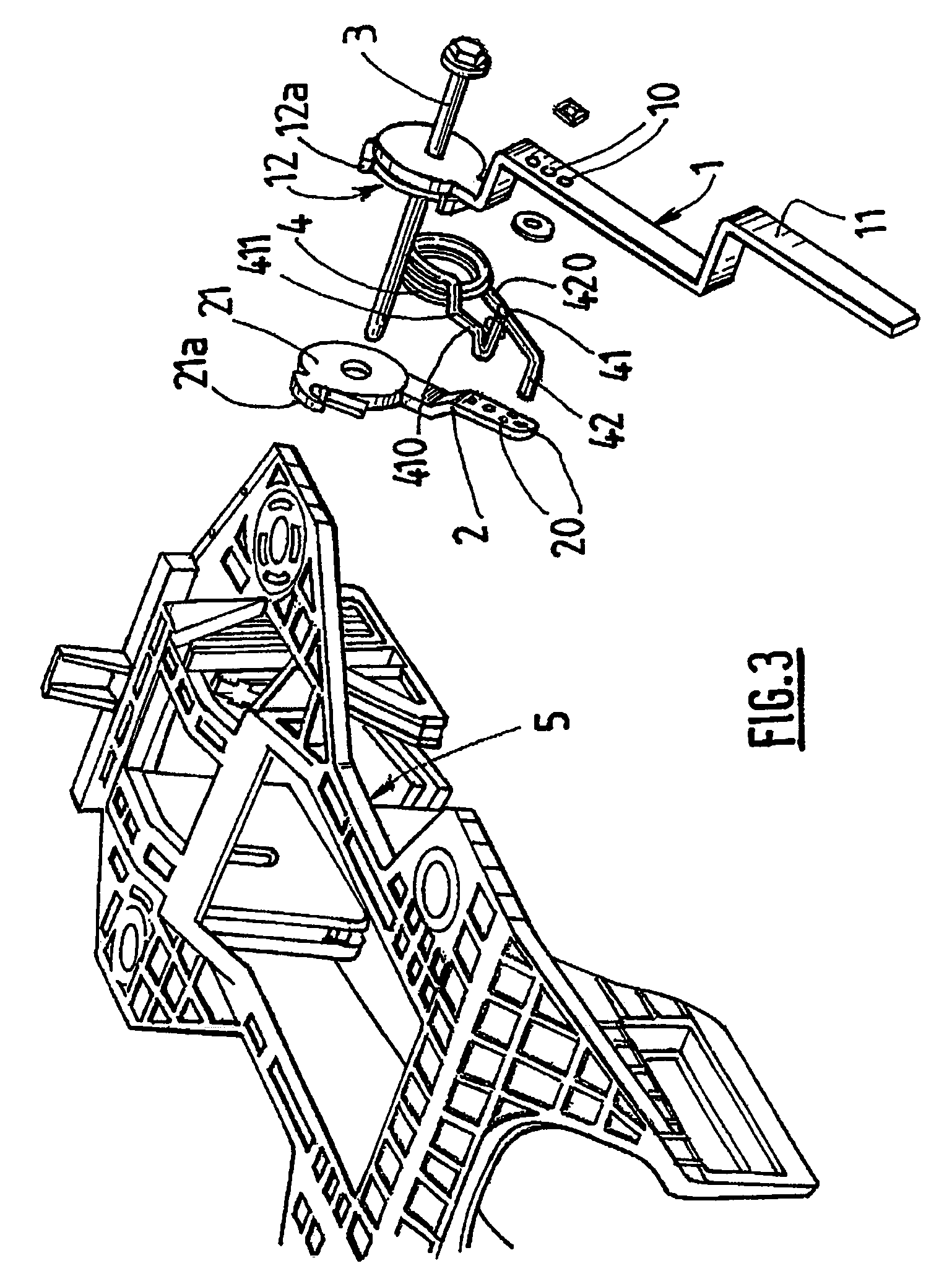 Device assisting with the locking of a steering column