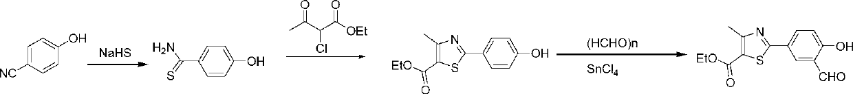 Synthetic method of febuxostat