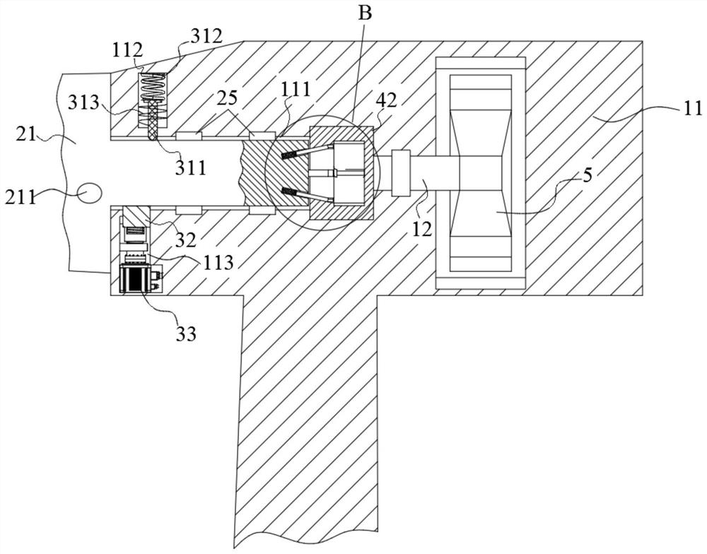 Torque self-adjusting type anti-attrition wind driven generator rotor assembly