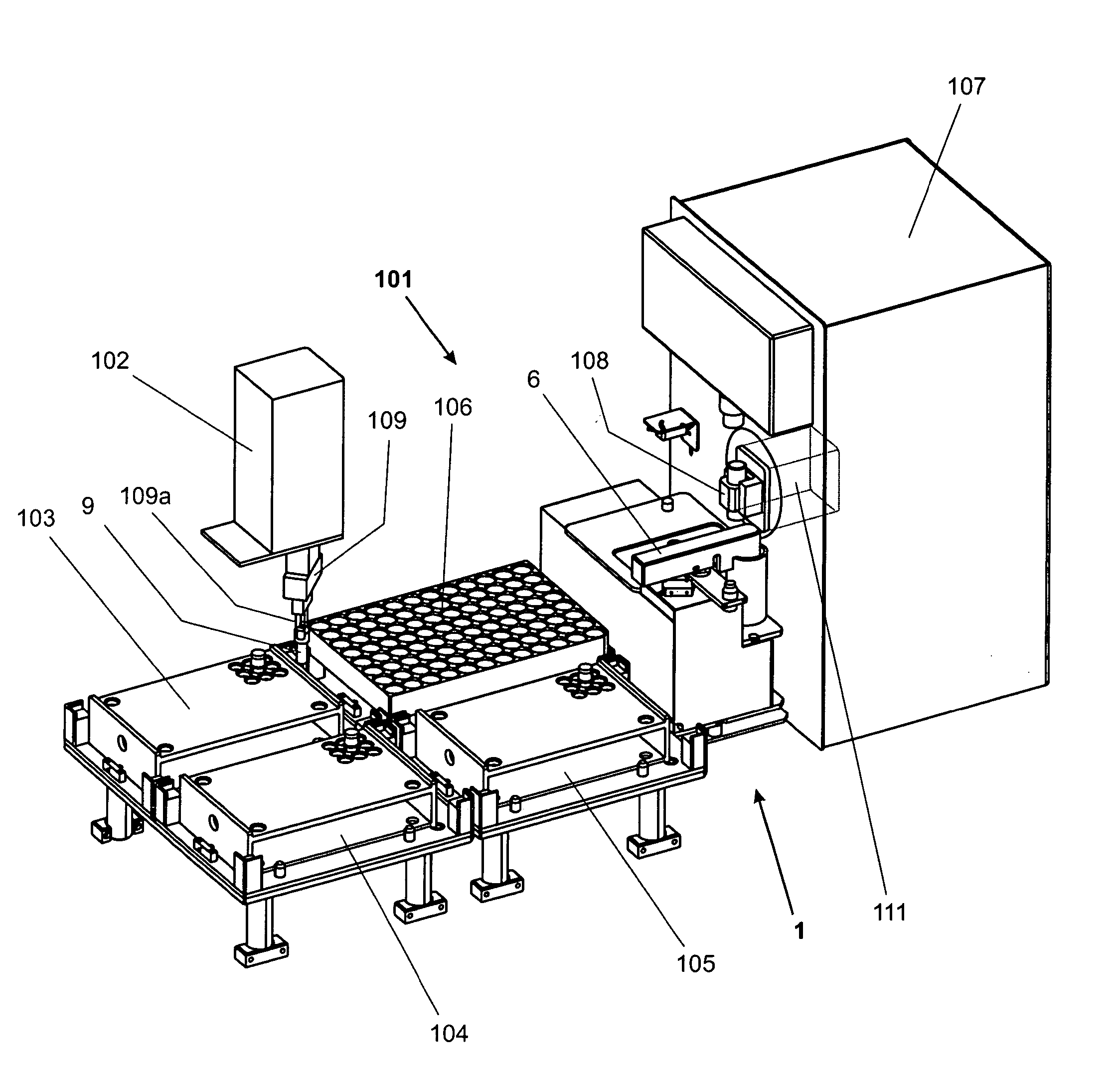 Apparatus and method for dispensing substances into containers